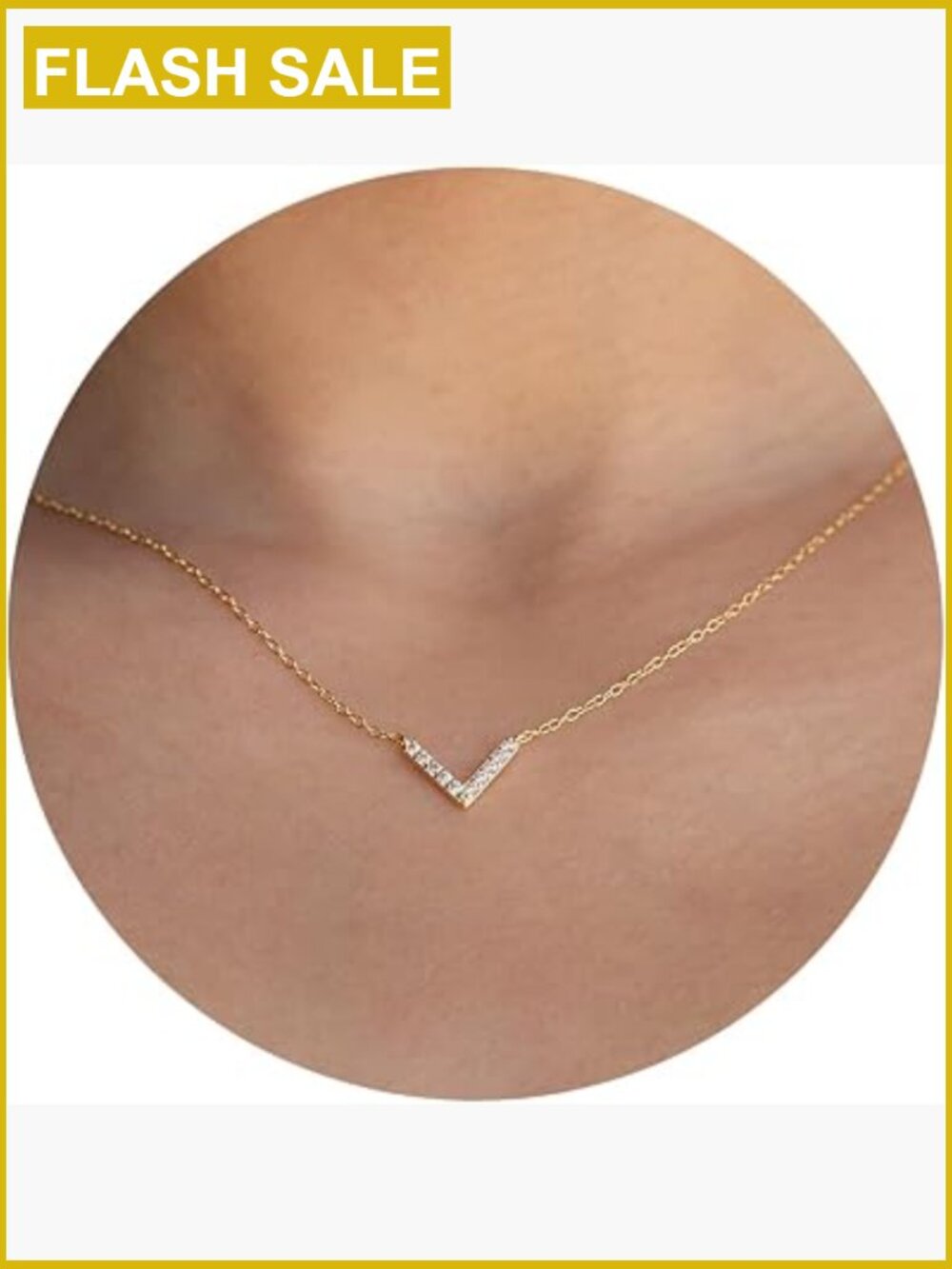 14k Gold Plated Dainty Pendant Necklace for Women - Star of David Evil Eye